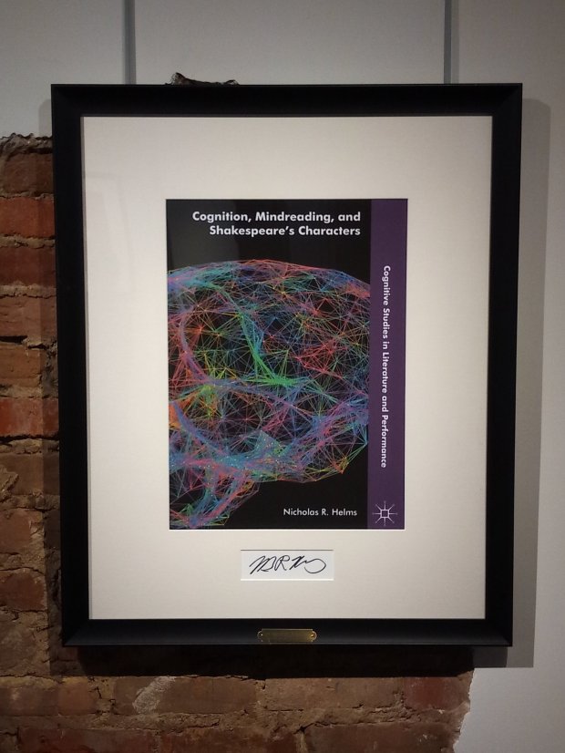 Framed cover of the book *Cognition, Mindreading, and Shakespeare's Characters*